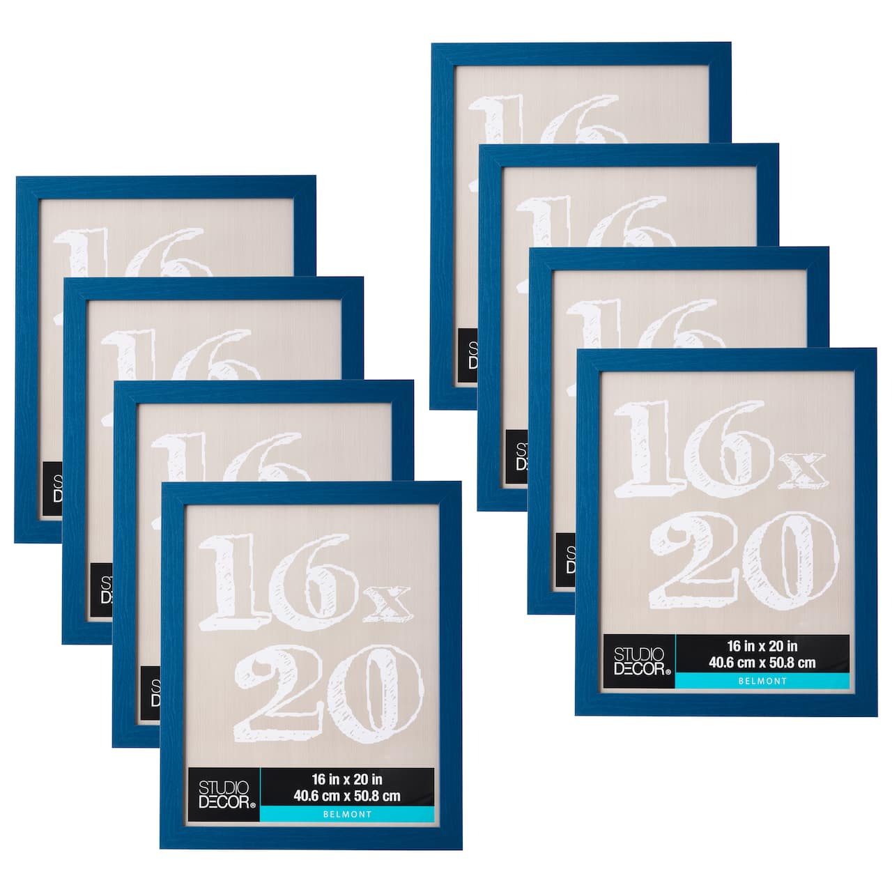 8 Pack: Sapphire Blue Belmont Picture Frame by Studio Décor®